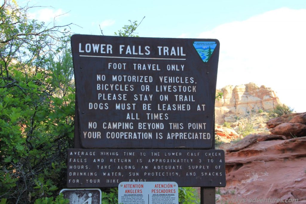 Lower Calf Creek Falls
